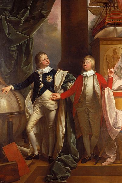 Prince Edward and William IV of the United Kingdom